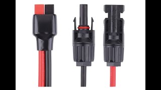 iGreely Connector Solar Panel Cable Kits Compatible with Powerpole for Goal Zero Yeti - Overview