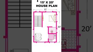 15X20 HOUSE PLAN || 15X20 HOUSE DESIGN || 15X20 GHAR KA NAKSHA ||