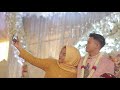 pengantin cowok sangat so sweet terhadap mempelai wanita