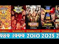 WWE WrestleMania All Posters From 1 to 42
