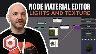 Node Material Editor: Lights and Textures