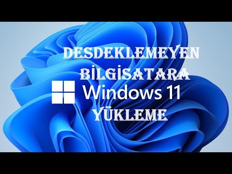 Windows 11 Desteklemeyen Bilgisayara Kolayca Windows 11 Yükleme - YouTube