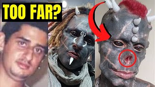 Black Alien Project 2 | Man Transforms Himself Into Satan