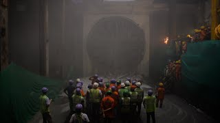 TBM Urvi Arrives Bowbazar, marking end to East-West Metro Tunneling | Kolkata Metro |MetroRail Blog