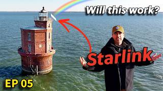 Saving An Abandoned Lighthouse - Off-Grid Starlink EP 5