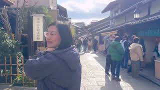 遊京都，八坂神社⛩️二年坂三年坂到清水寺，去錦市場食水產