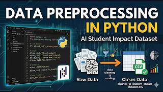 Data Preprocessing Project in Python | AI Student Impact Dataset Cleaning & Normalization