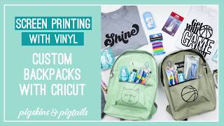 Personalizing Backpacks with Screen Printing