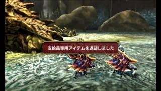 【MHX】奈落の妖星（オストガロア） スラッシュアックス×スラッシュアックスペア 03'22\