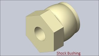Shock Bushing (Solid Edge Tutorial)