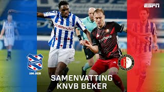 Knotsgekke kwartfinale tussen Heerenveen en Feyenoord! 🤯| TOTO KNVB Beker | Samenvatting