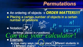 Algebra II - 10.1 Fundamental Counting Principle and Permutations