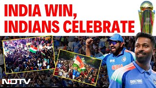 Champions Trophy Celebration | Fans Pour Into Streets As India Lift ICC Champions Trophy