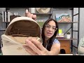 *new unboxing* coach outlet mini court backpack first impression what fits more