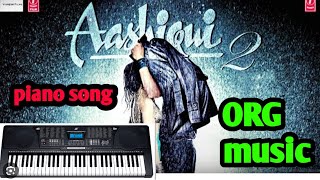 Tum  hi ho song Aashiqui 2  piano 🎹 songs cover Hindi #trending music 🎵#piano #pianotutorial