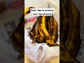 Hack: How to preserve your ripe plantain!! #shorts #plantain