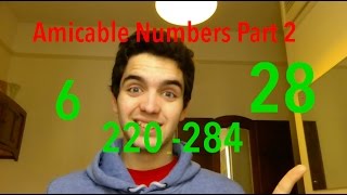 Amicable Numbers Part 2 - Coding Challenge #6.2 - CarlinoGonzalez