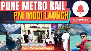 PM Modi inaugurates Pune Metro Rail Project | PMO India | PM Narendra Modi | Namaste Canada Reacts