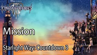 Kingdom Hearts 3 Mission Starlight Way: Countdown 3