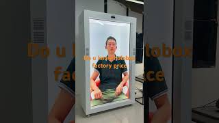 86inch holographic display LCD transparent showcase Avlink best custom touch screen digital signage