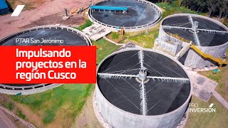 💧 Avanzamos en la ampliación y el mejoramiento de la PTAR San Jerónimo en Cusco