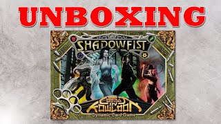 🐱‍👤SHADOWFIST UNBOXING: a game of action-packed Hong Kong cinema style fighting. 🐱‍👤