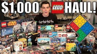 I Spent $1,000 on RARE & RETIRED LEGO Sets & Minifigs! (HAUL)