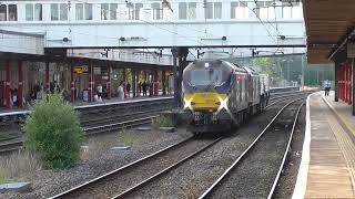 68034/68033 6k74 Sellafield - Crewe flasks, 20th June 2023