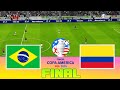 BRAZIL vs COLOMBIA - Final Copa America 2024 | Full Match All Goals | Football Match