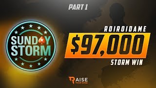 Turn $11 to $97,000. Fighting vs 140,000 | Sunday Storm Review #1