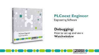 How to find program errors using a watchwindow | Debugging with PLCnext Engineer