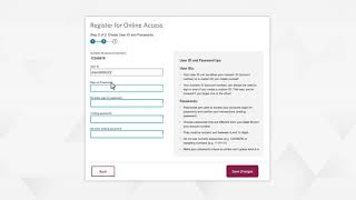 Register for online access