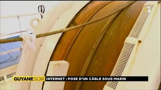 Internet : pose d'un câble sous marin