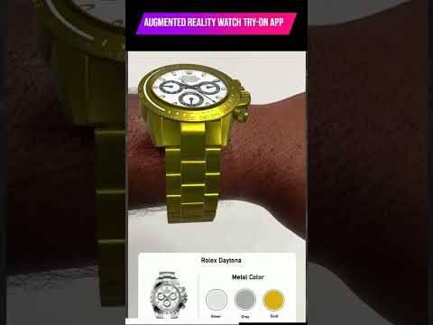 Augmented Reality Watch Trial App | Unity3D and Vuforia tutorial