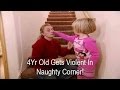 4Yr Old Gets Violent In The Naughty Corner | Supernanny