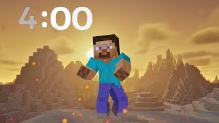 4 Minute Countdown Timer - Minecraft Dance