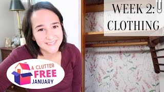 Closet Makeover + Simplified Wardrobe | A CLUTTER FREE JANUARY WEEK 2