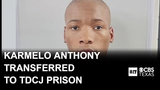 Karmelo Anthony transferred to TDCJ prison northwest of Houston
