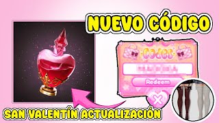 NUEVO CODIGO + ACTUALIZACION DE SAN VALENTIN en DRESS TO IMPRESS