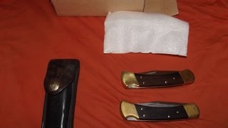 Buck Knife  warranty review/unboxing (forever warranty)