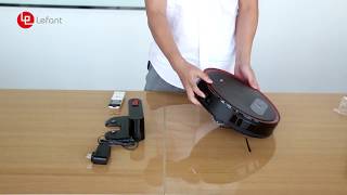 Lefant M501-B robot vacuum| unboxing video of new-generation cleaner