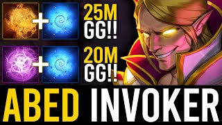 THIS IS HOW ABED INVOKER DOMINATES THE GAME | Dota 2 Invoker