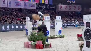 Gudrun Patteet \u0026 Sea coast Guinness, 6th place 1.55m World Cup CSI4* Poznan 2024