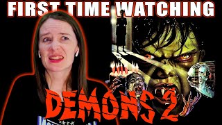 Demons 2 (1986) | Movie Reaction | First Time Watching | It's A Gremlin!?!?