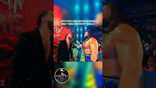 Seth Rollins Confronts Roman Reigns and Destroys Riddles #shorts #status #wwe #tiktok #reels #aew