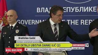 DANKIN OTAC ZAUSTAVIO AUTOMOBIL SA UBICAMA: Ministar policije Bratislav Gašić o detaljima istrage!