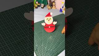 ആടുന്ന Christmas uppappa അടിപൊളിയല്ലേ ? 🎅| EmzzArtStudio #diy #shorts #christmas #craft #decor #art