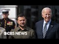 Bidens welcome Ukraine's Volodymyr Zelenskyy, Olena Zelenska to White House | full video