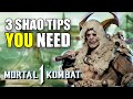 3 Beginner General Shao Tips You NEED To Know | Mortal Kombat 1