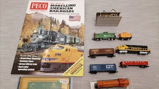 Making a Start with a US Model Railroad in N gauge on a Budget